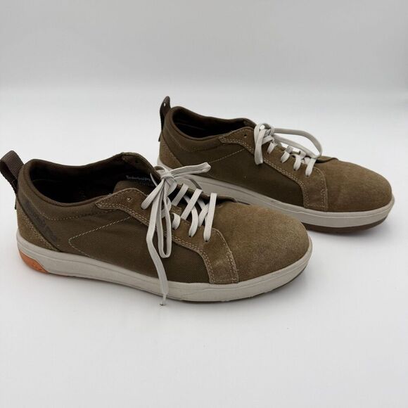 Timberland Mens 8 PRO Berkley‎ Oxford Composite Safety Toe Brown camel suede main image 5